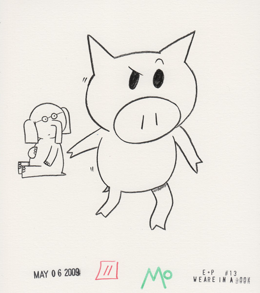 Piggie checks out the reader â r michelson galleries