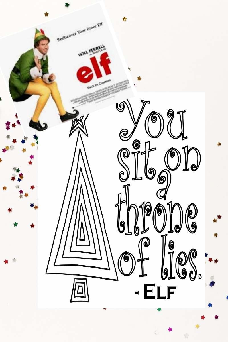 Free elf coloring pages â stevie doodles
