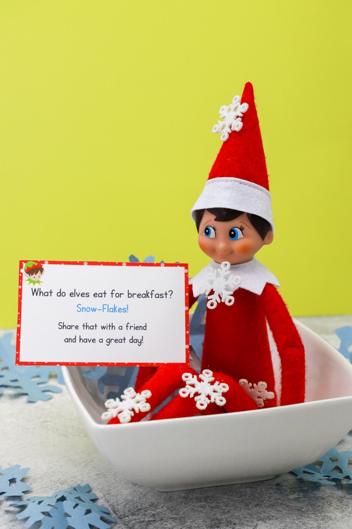 Free elf on the shelf printable notes