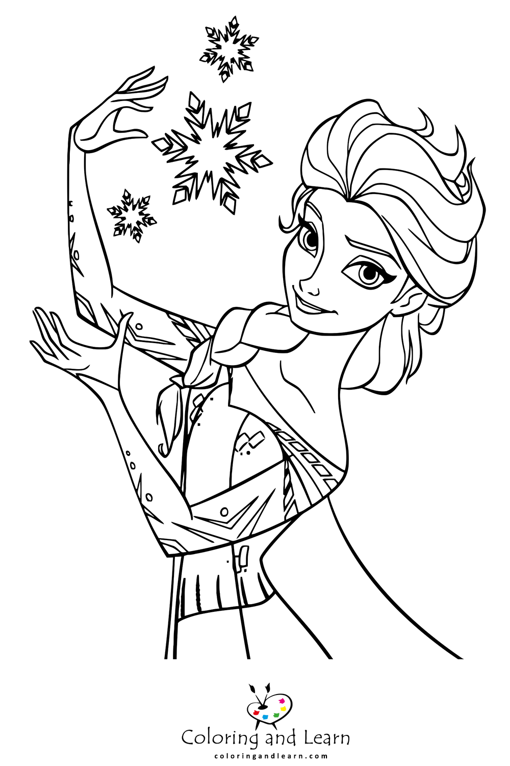 Printable elsa coloring pages for youð rfrozen