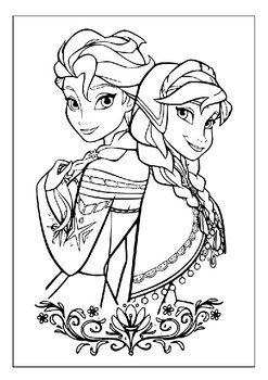 Printable elsa coloring pages immerse in the enchanting world of arendelle p