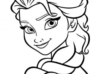 Elsa and anna coloring pages pages
