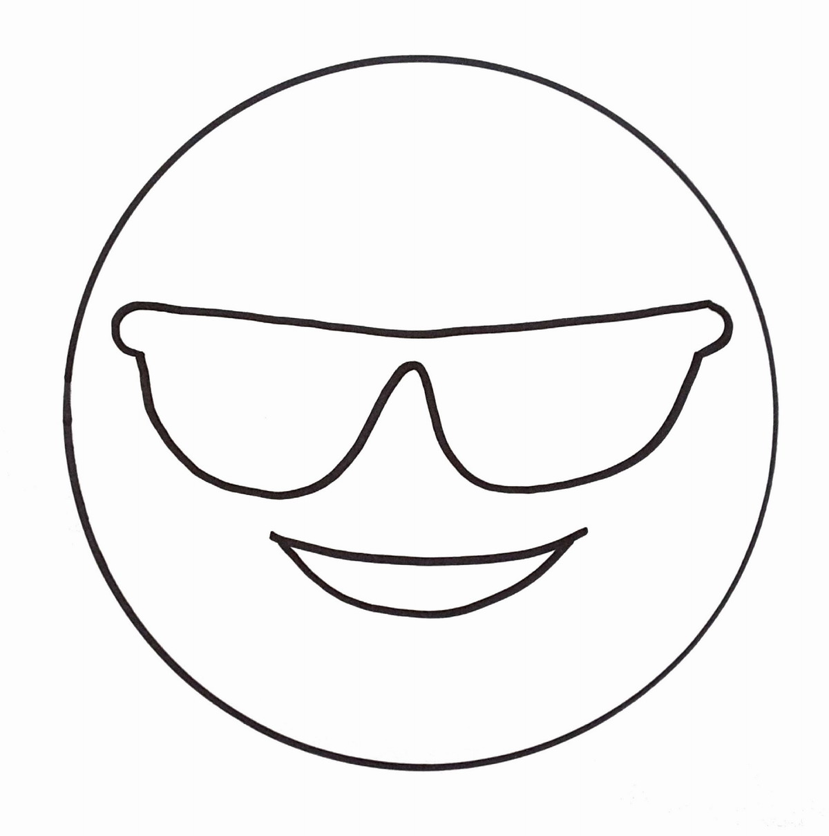 Emoji coloring pages