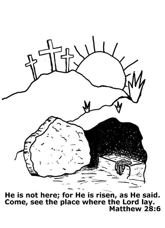 He is risen easter sunday school sunday school coloring pages easter coloring pages
