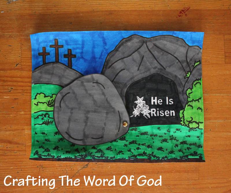 He is risen crafting the word of god