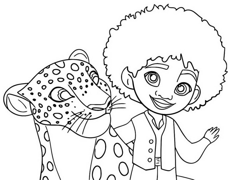 Free printable encanto coloring sheets for all ages