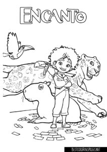 Encanto coloring pages