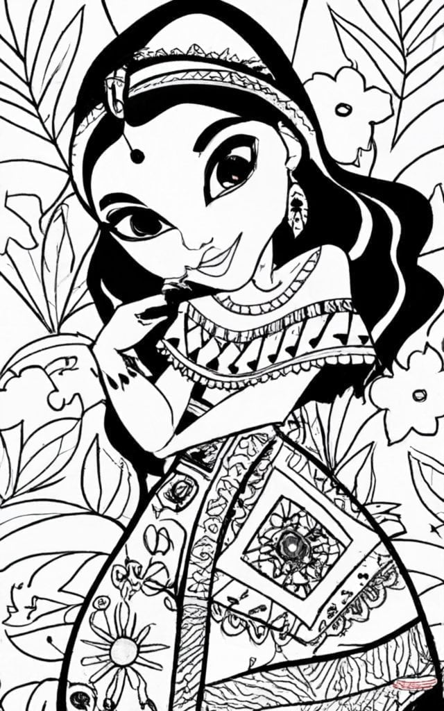 Printable encanto coloring pages
