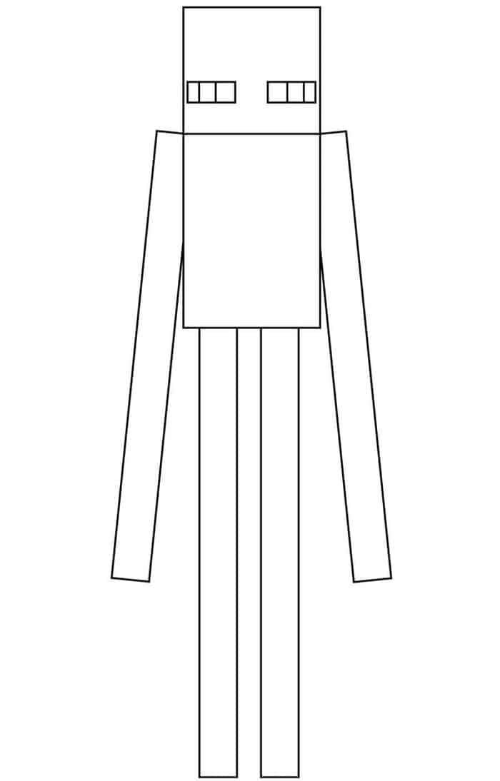 Minecraft coloring pages enderman minecraft coloring pages coloring pages to print unicorn coloring pages