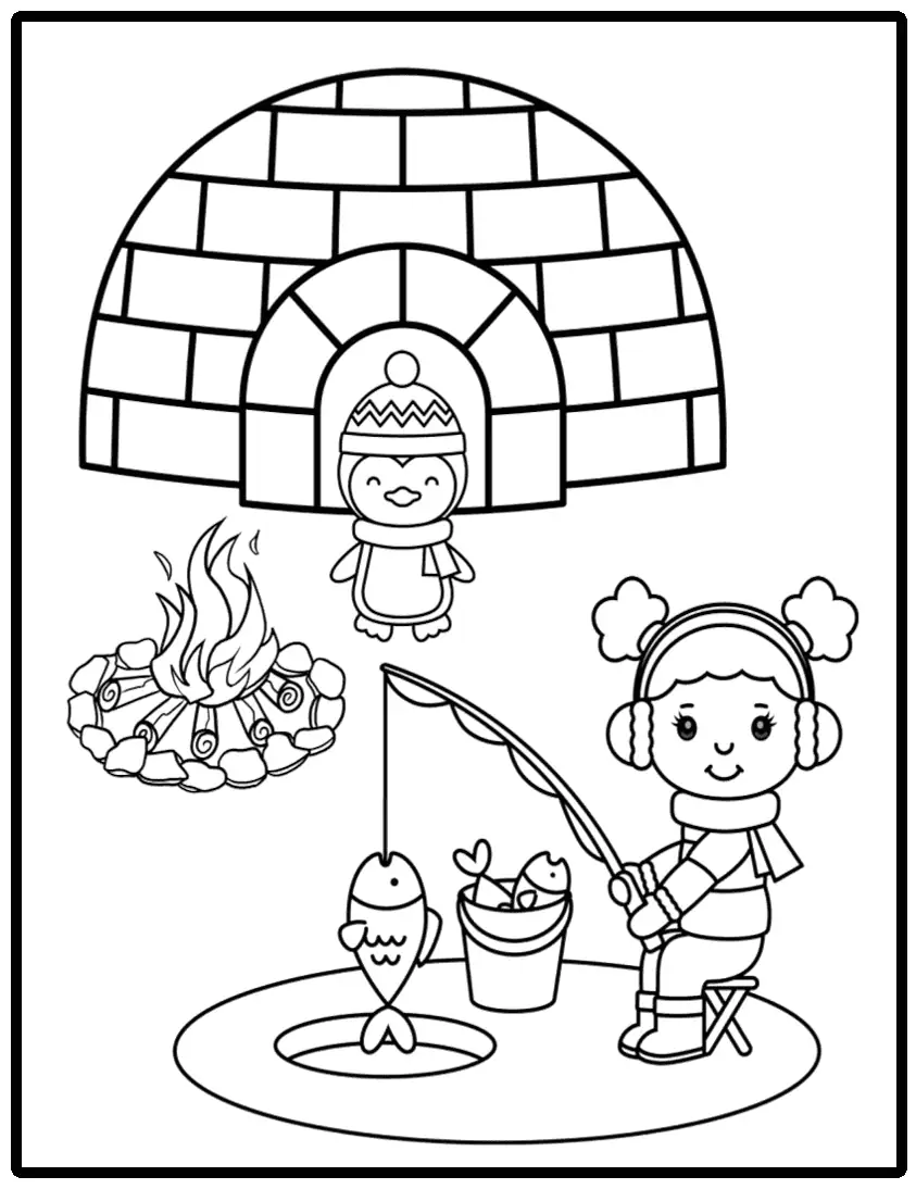 Free seasons coloring pages print or download pdf