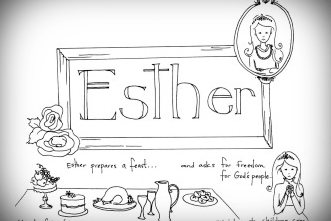 Free printable esther coloring page