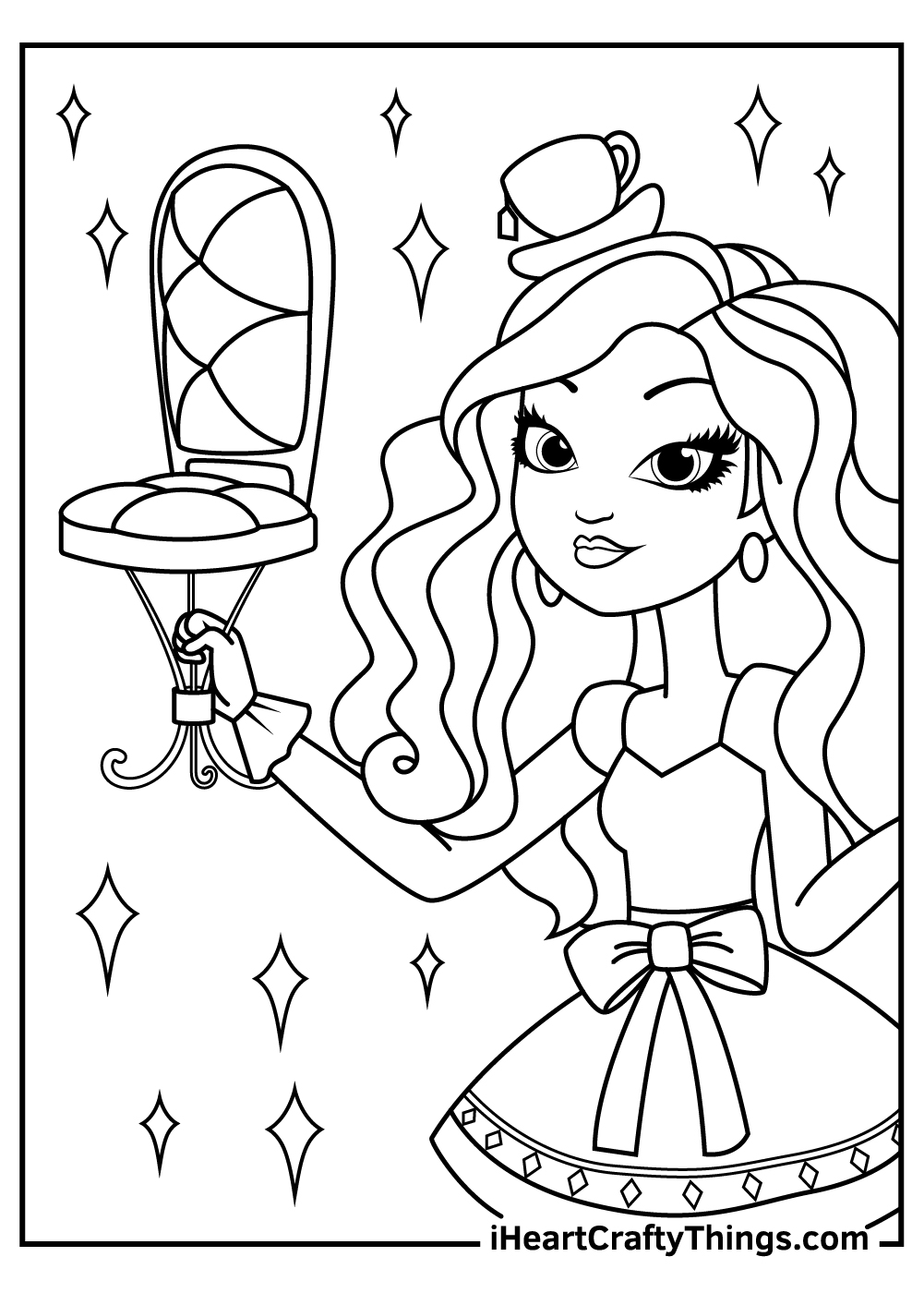 Ever after high coloring pages free printables