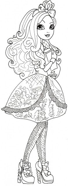 Free printable ever after high coloring pages apple white ever after high coloring sheet coloring pages adult coloring pages coloring pictures
