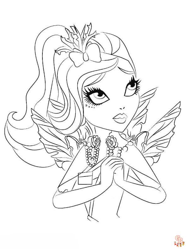 Ever after high coloring pages