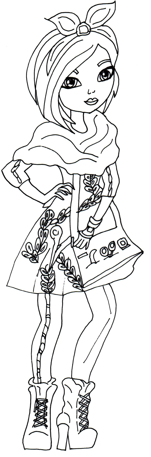 Ever after high coloring pages