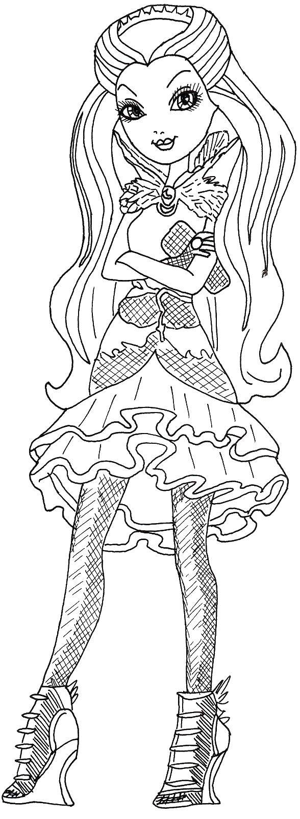 Online coloring pages queen coloring raven queen daughter of the evil queen from the fairy tale snow white and the seven dwarfs eah school