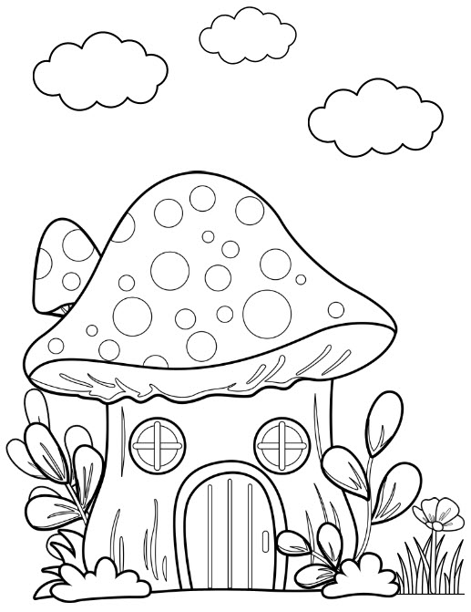 Fairy garden coloring pages free printable fairy garden diy