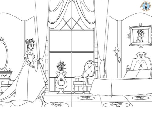 Fairy tale coloring pages