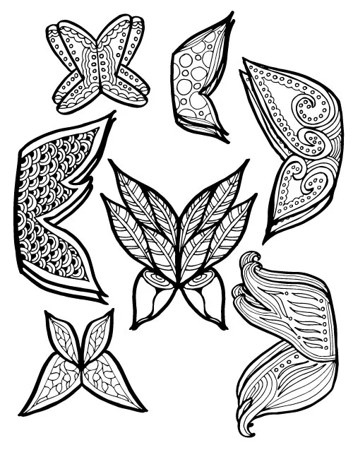 Fairy coloring pages for adults moms and crafters