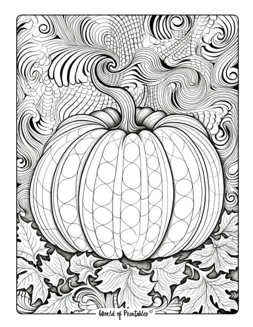 The best fall coloring pages for kids adults