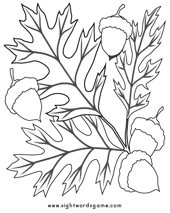 Free printable fall worksheets for kids
