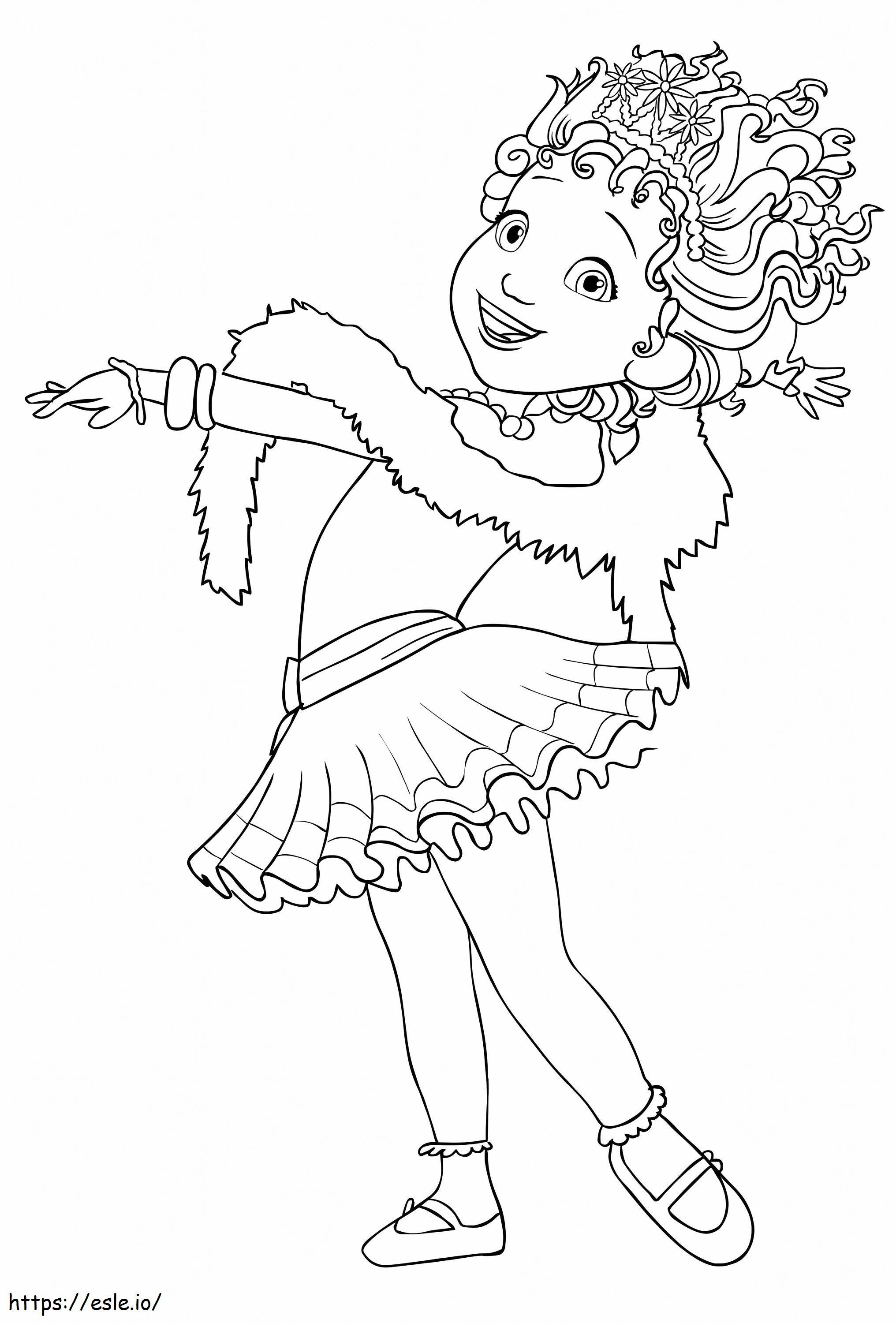 Awesome fancy nancy coloring page