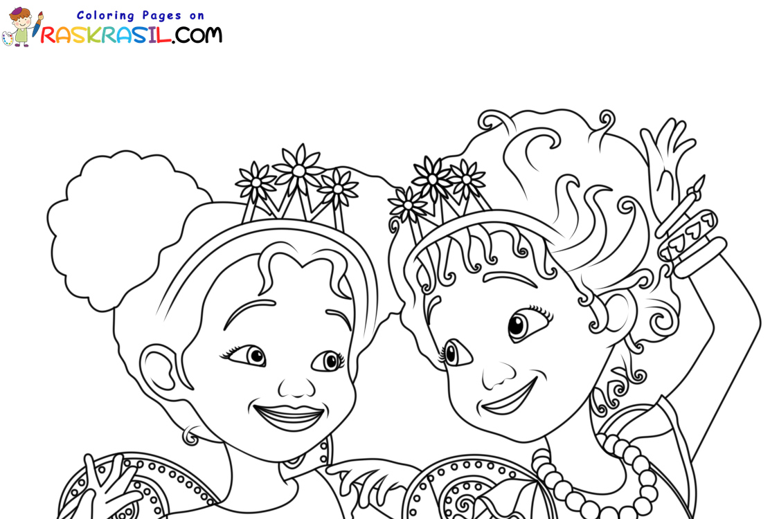 Fancy nancy coloring pages