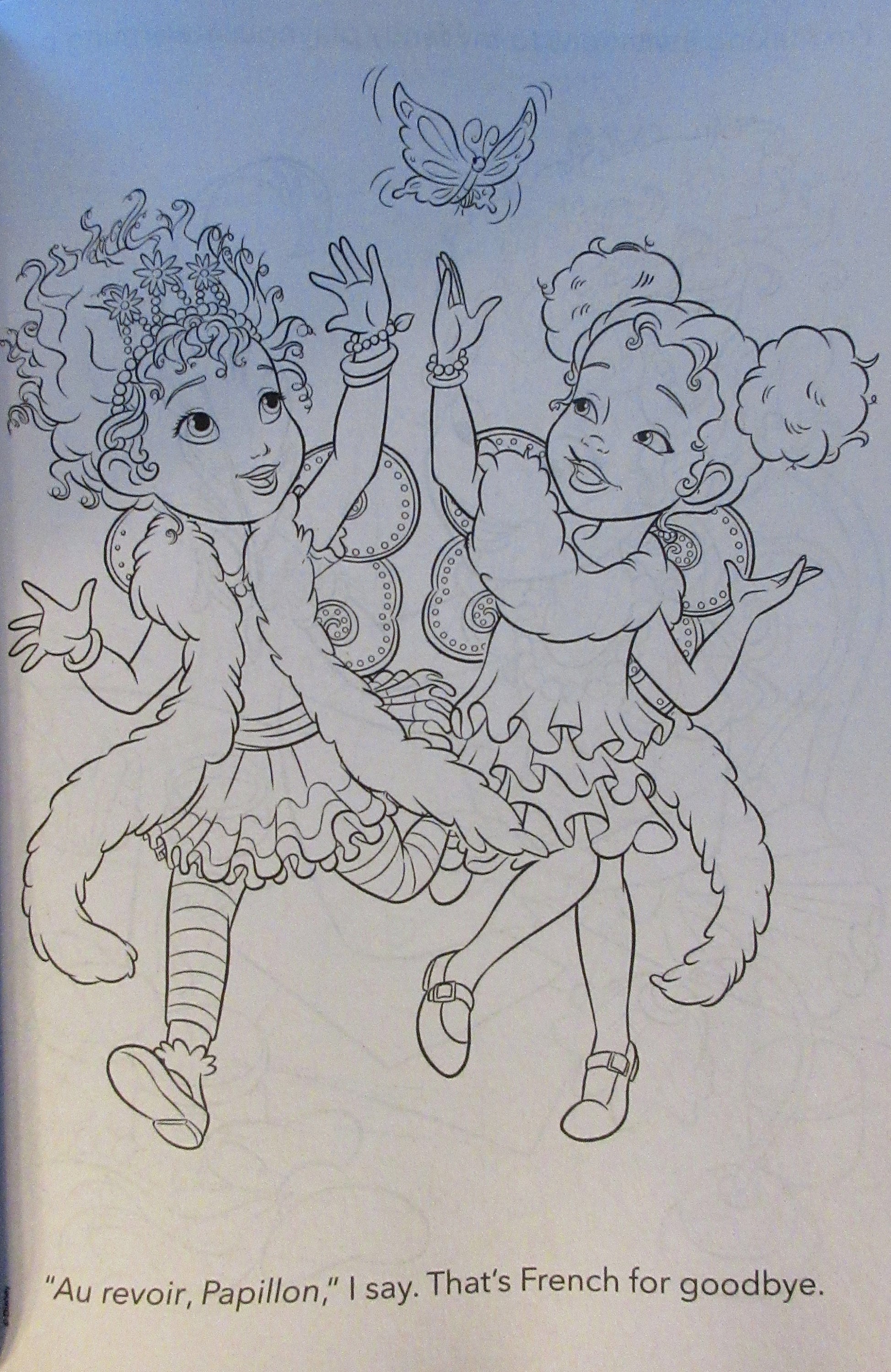 Disney junior fancy nancy jumbo coloring book activity bookjewel frenchy marabelle chiffon freddy