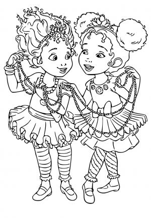 Free printable fancy nancy coloring pages sheets and pictures for adults and kids girls and boys