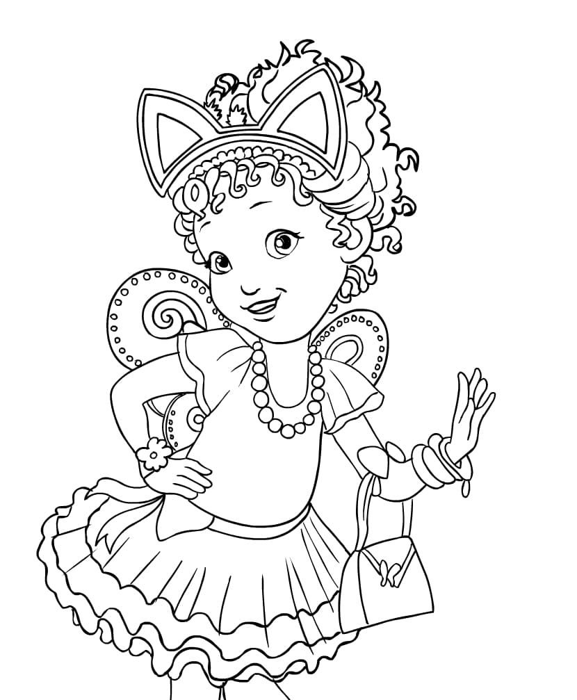 Fancy nancy coloring pages printable for free download