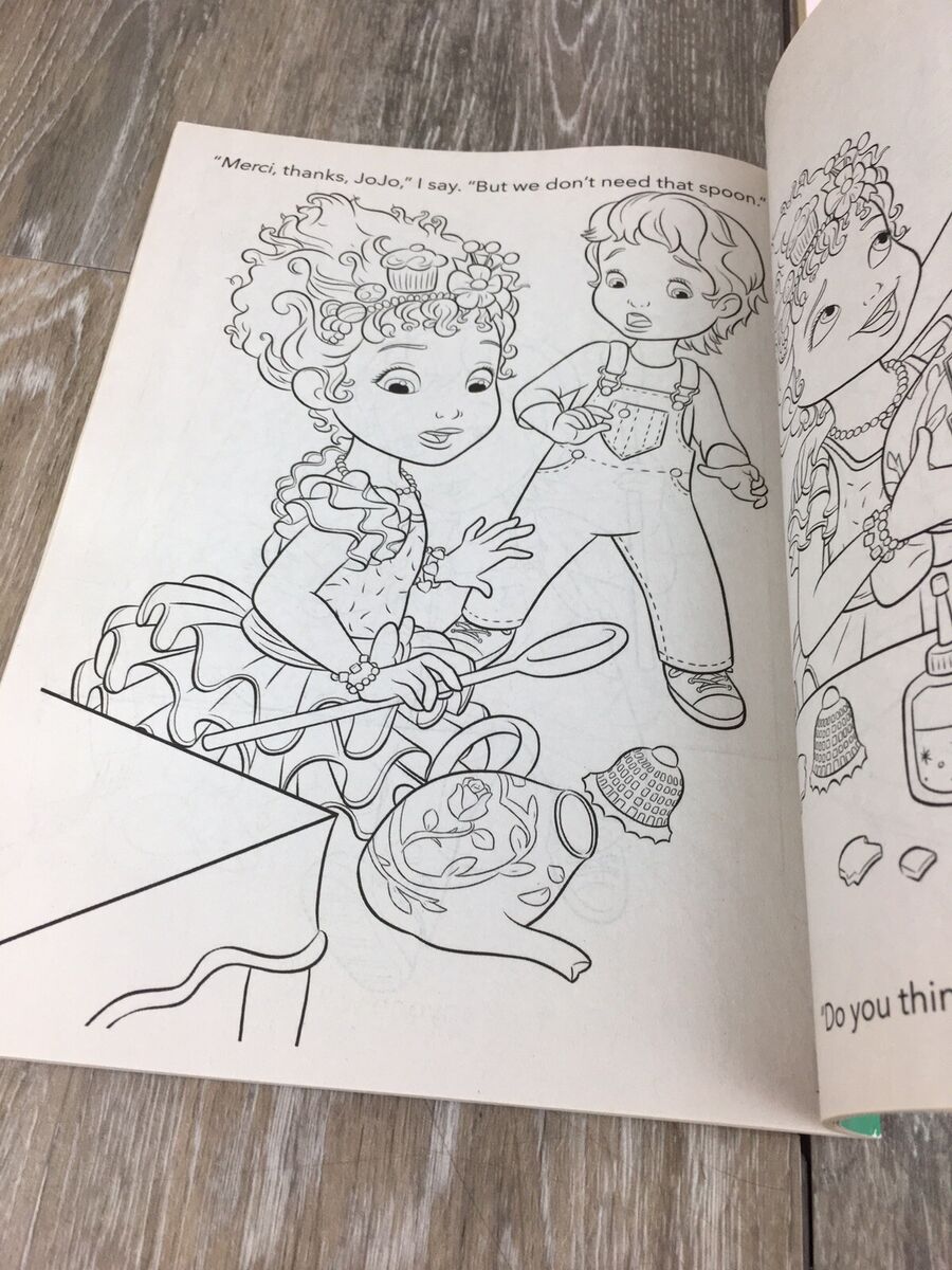 Fancy nancy jumbo coloring activity book lot of