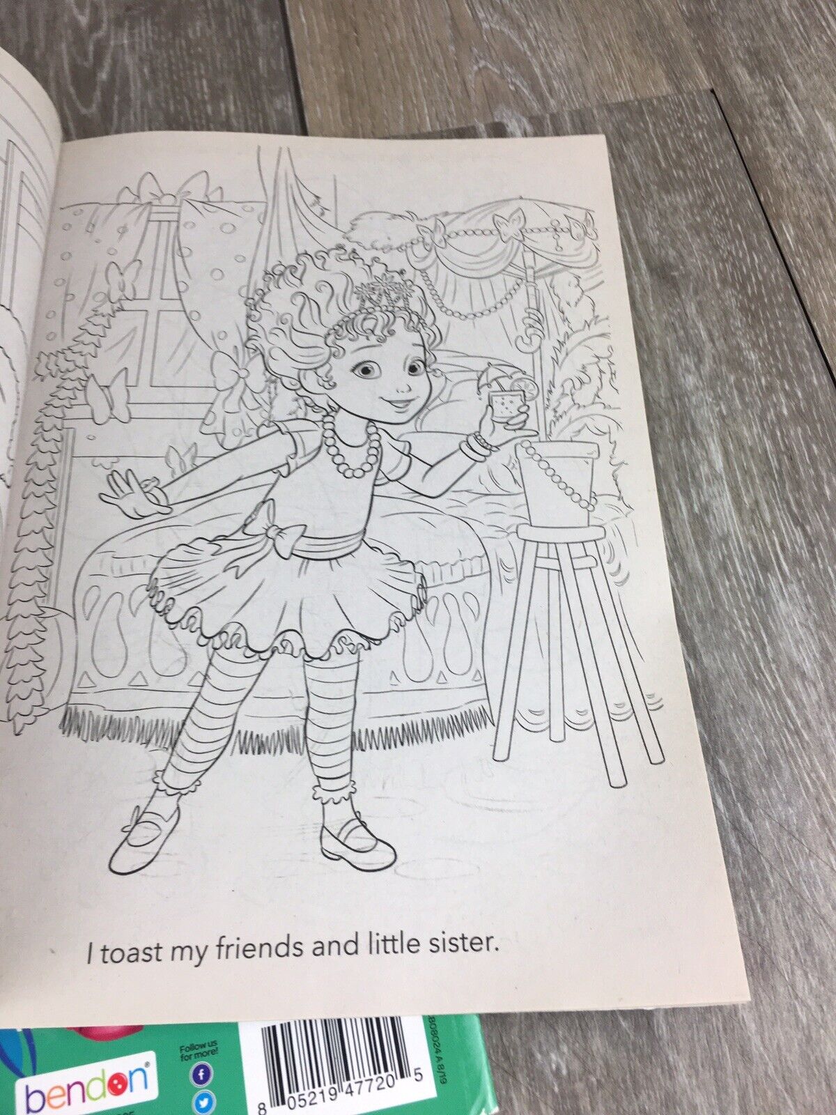 Fancy nancy jumbo coloring activity book lot of