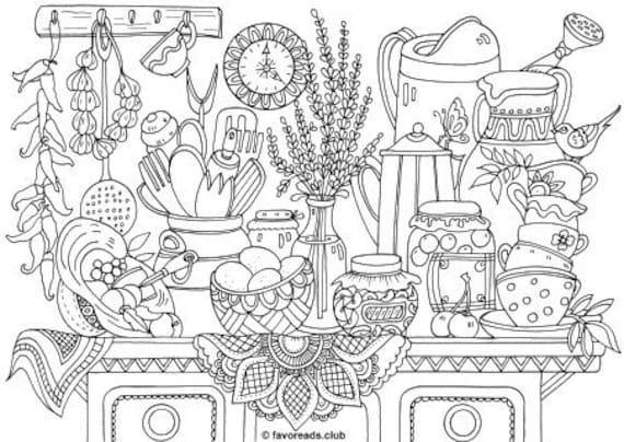 Farm treats printable adult coloring page from favoreads coloring book pages for adults and kids coloring sheet coloring design instant download