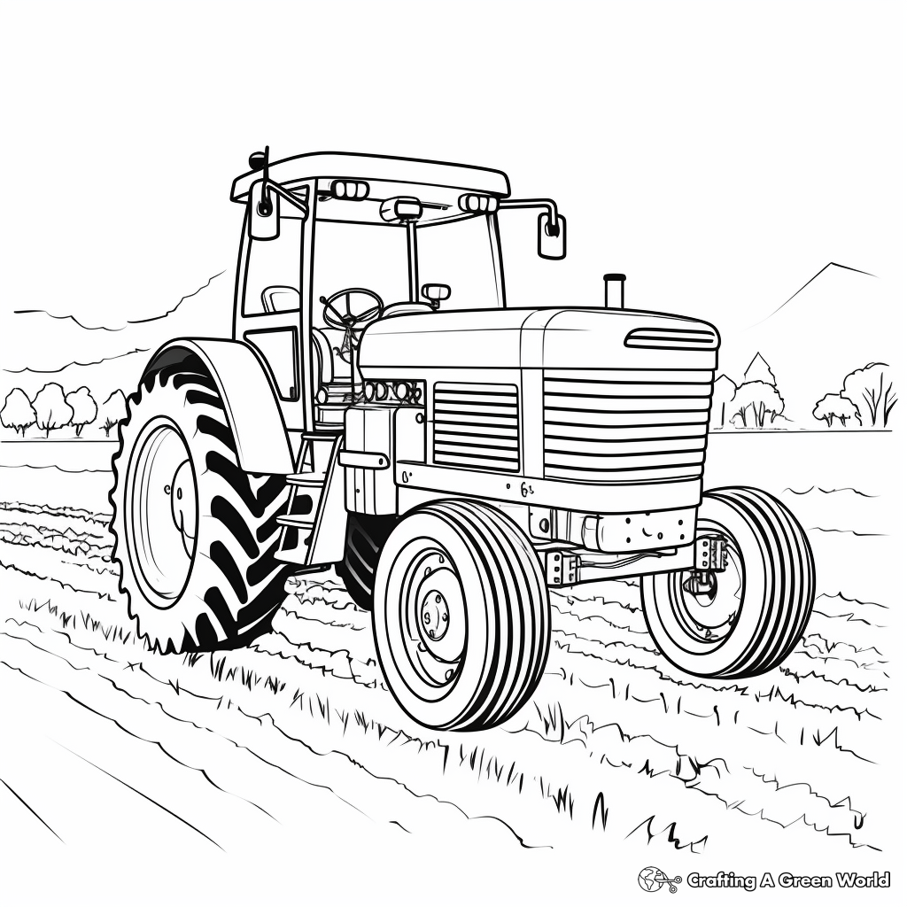 Farm coloring pages