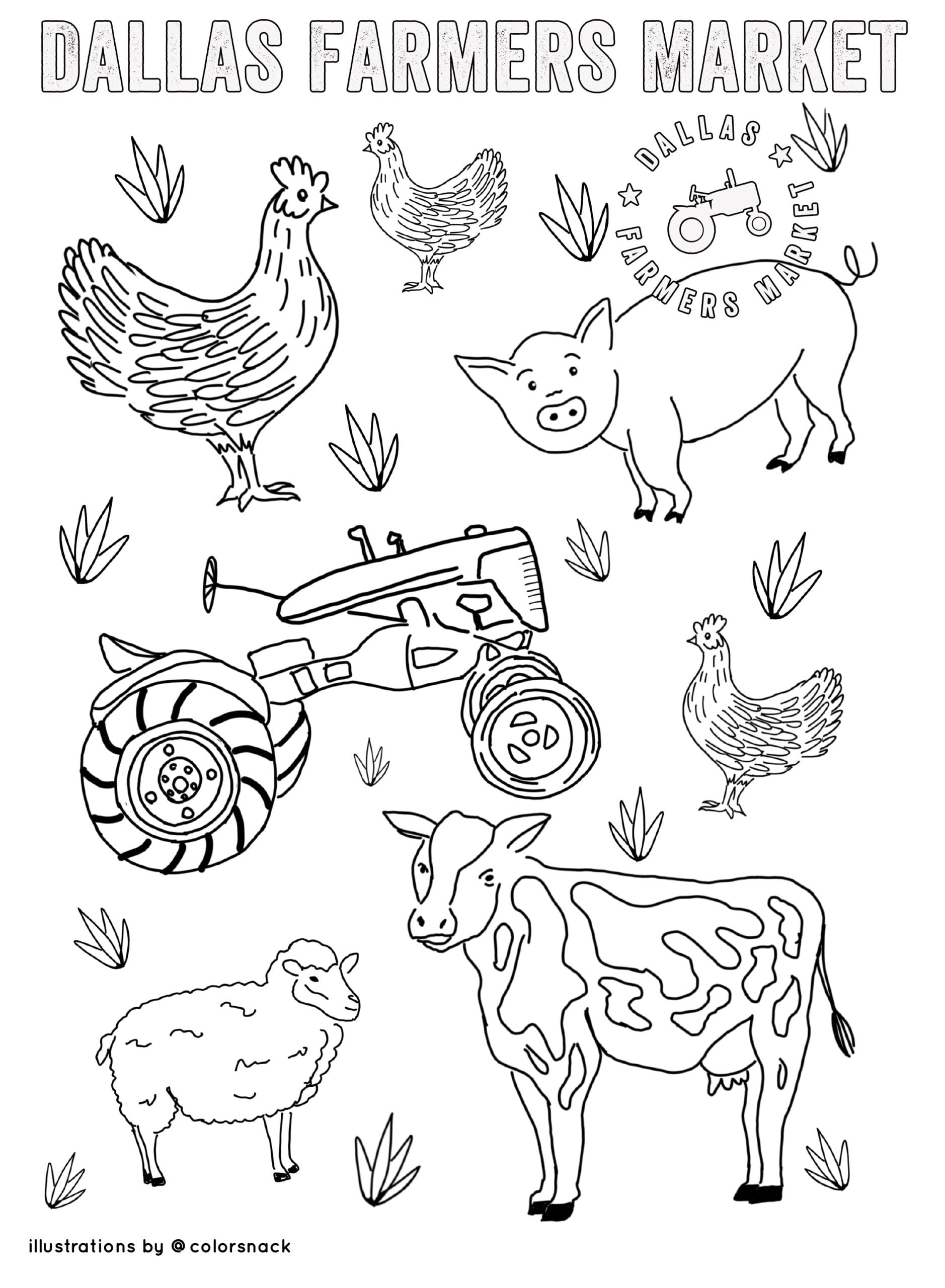 Dfm coloring sheets