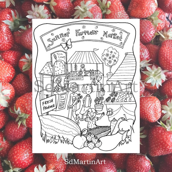 Summer farmers market