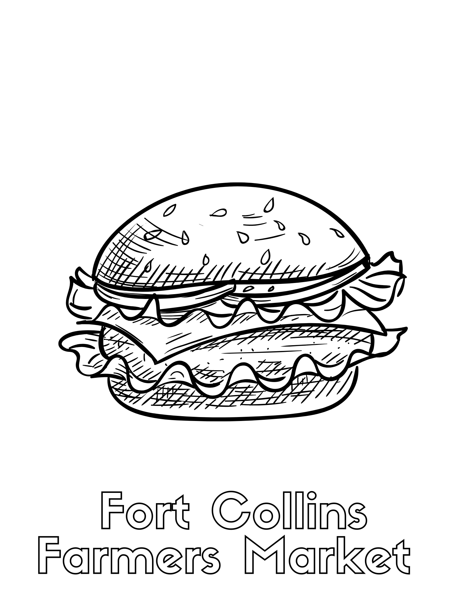 Free printable kids coloring pages â fort collins farmers market