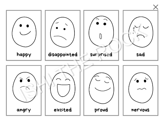 Ishi printable feelings and emotions flashcards â ishi