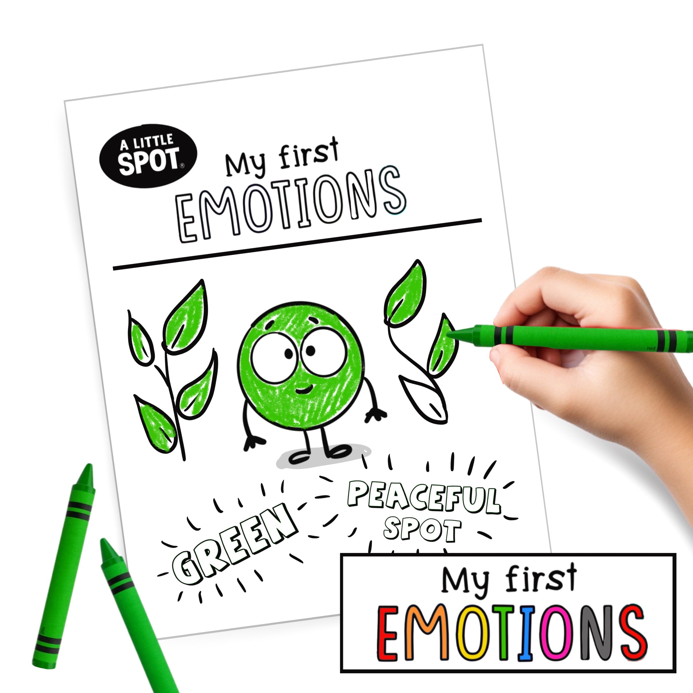 My first emotions coloring sheets â diane alber