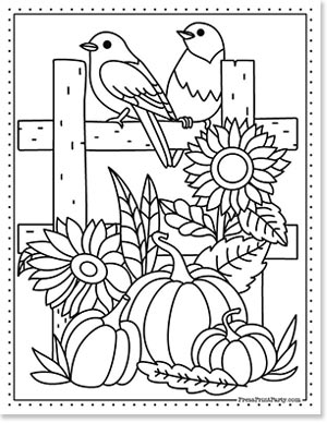 Free printable pumpkin coloring pages perfect for fall