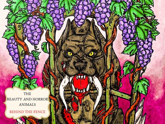 Behind the fence printable coloring page instant download pdfpng adult coloring book for stress relieving for relaxation