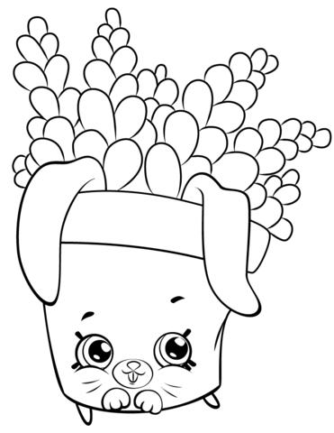 Freda fern shopkin coloring page free printable coloring pages
