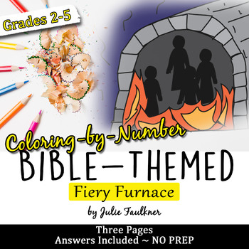 Fiery furnace bible coloring