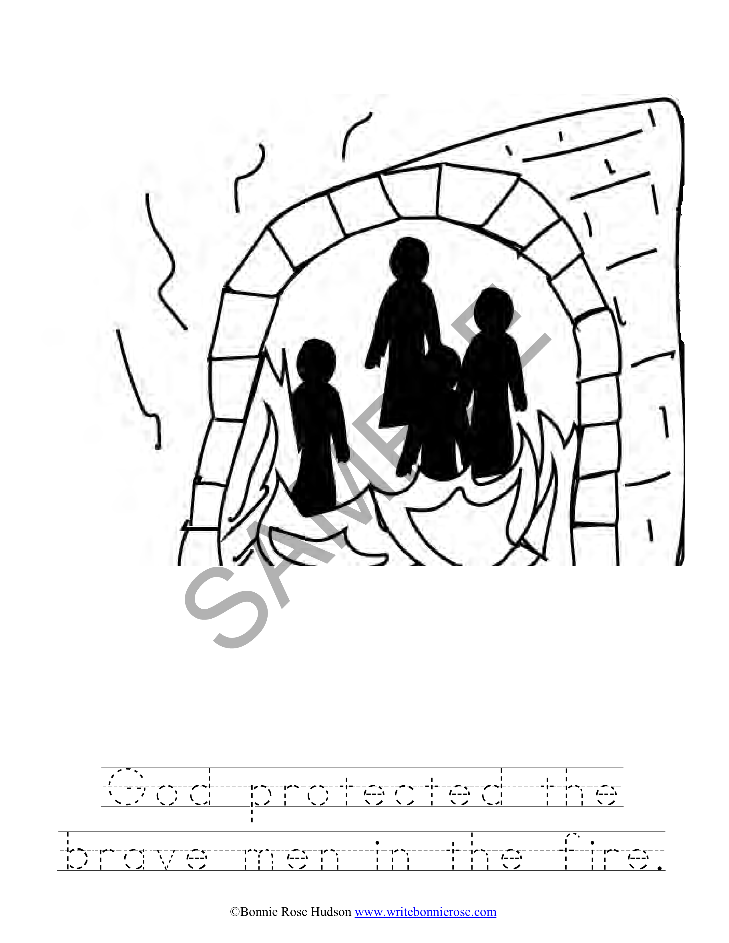 Stories from the old testament coloring book