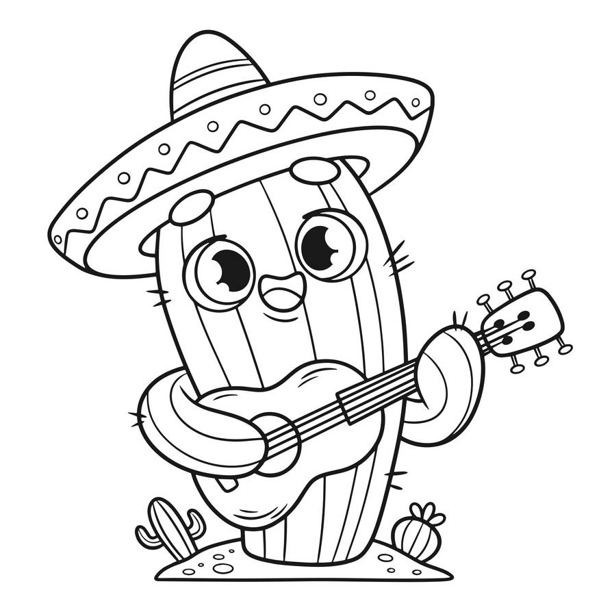 Mariachi cactus