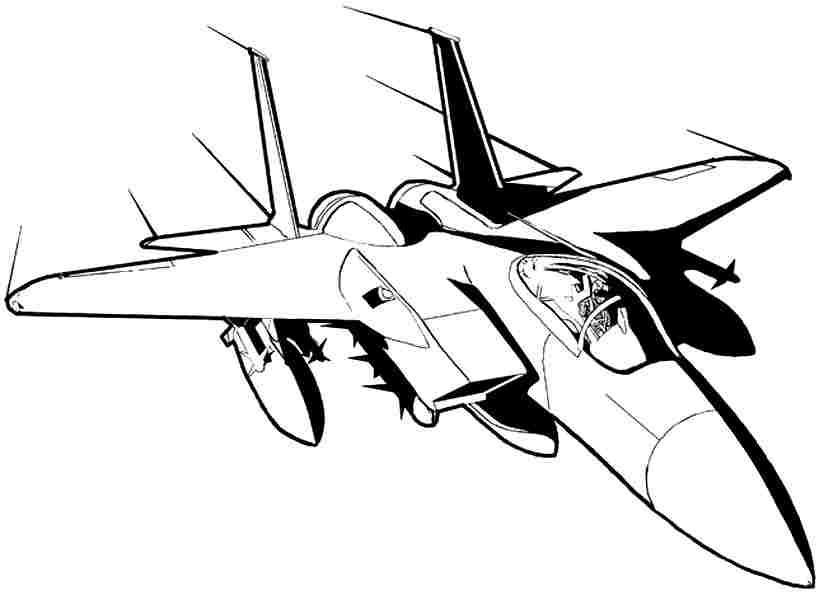 Jumbo jet coloring page coloring book coloring pages