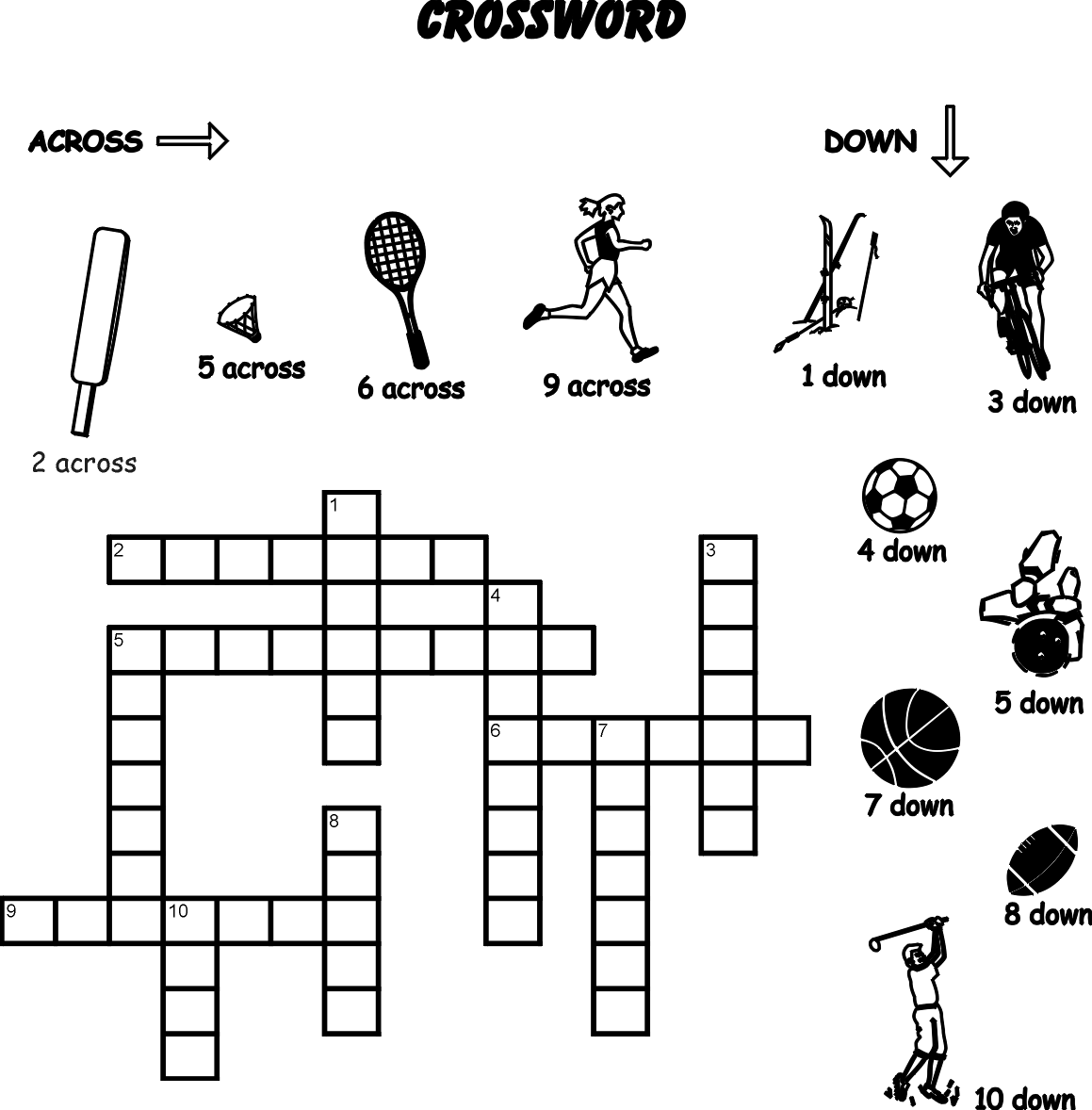 Crossword puzzles for kids