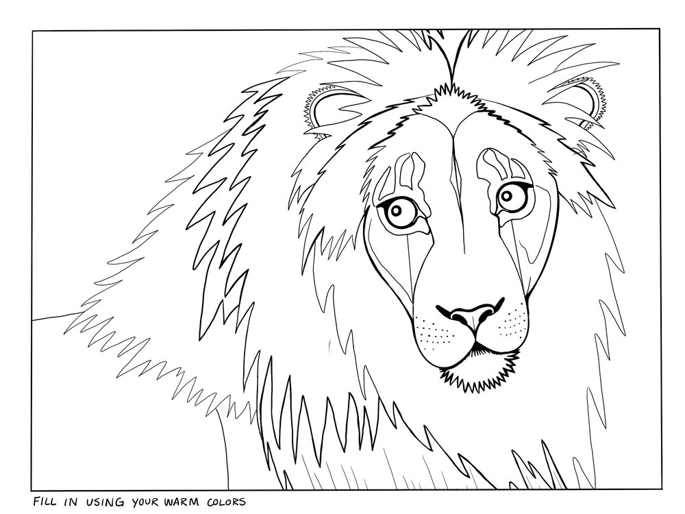 Printable coloring pages â hue studio