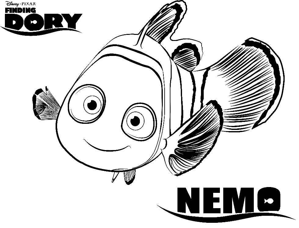 Finding dory coloring pages printable for free download