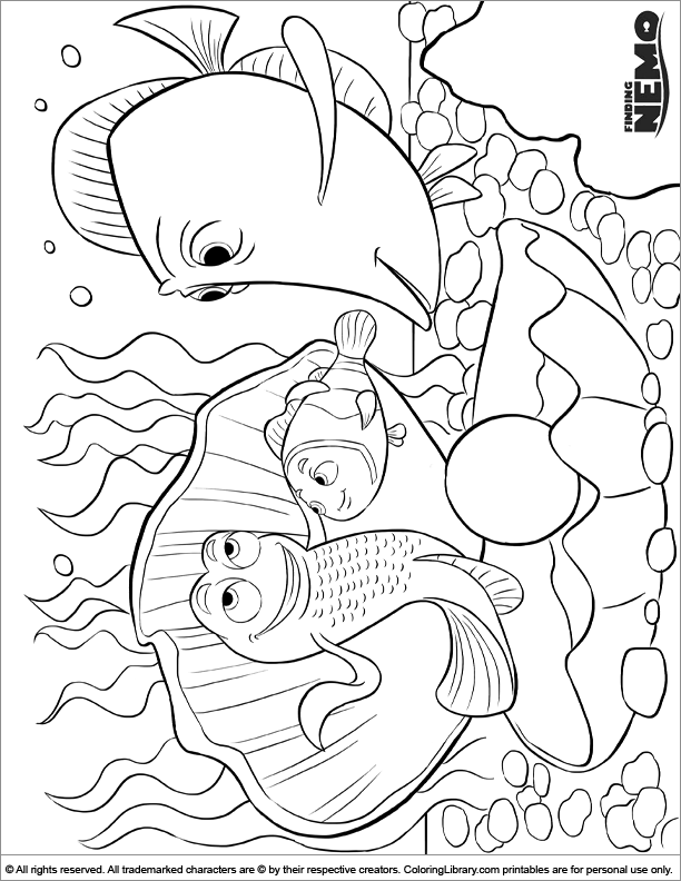 Coloring page to color for free